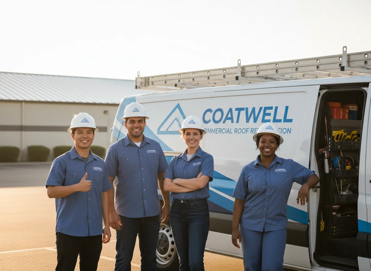Commercial roof coating company in Laurelton, PA